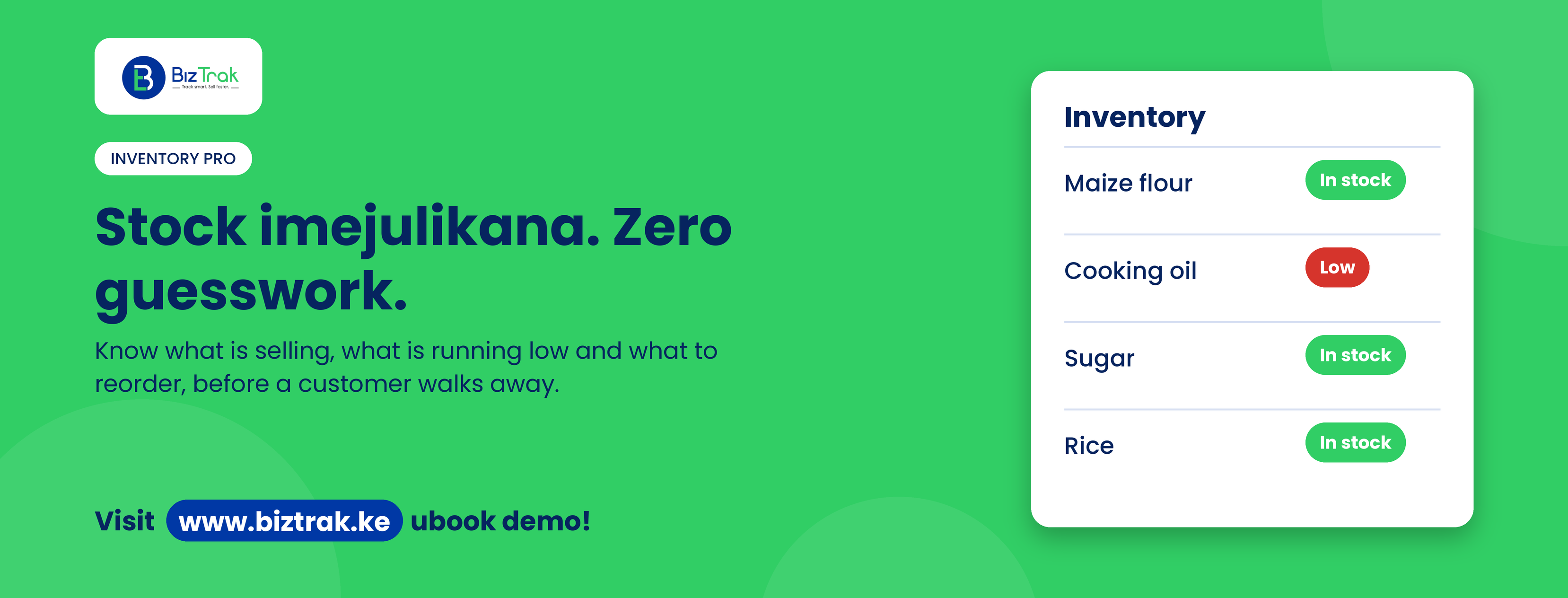 BizTrak banner